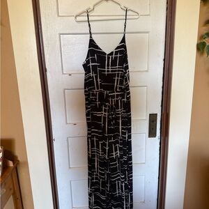 Gilli Monochrome Abstract Jumpsuit